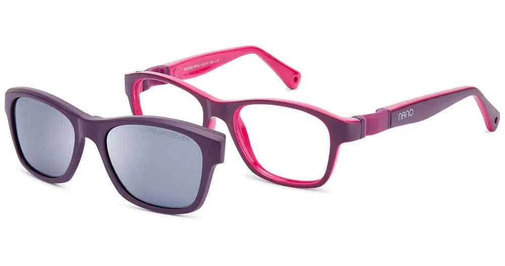 Nanovista GAIKAI SC 3.0 Eyeglasses - CLIP GAIKAI SC 3.0 MT RED NAVY W/CLIP - view 2